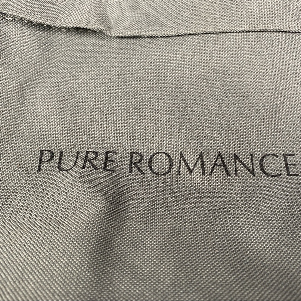 Pure Romance Gray Canvas Backpack for Men and Women - Picture 2 of 8